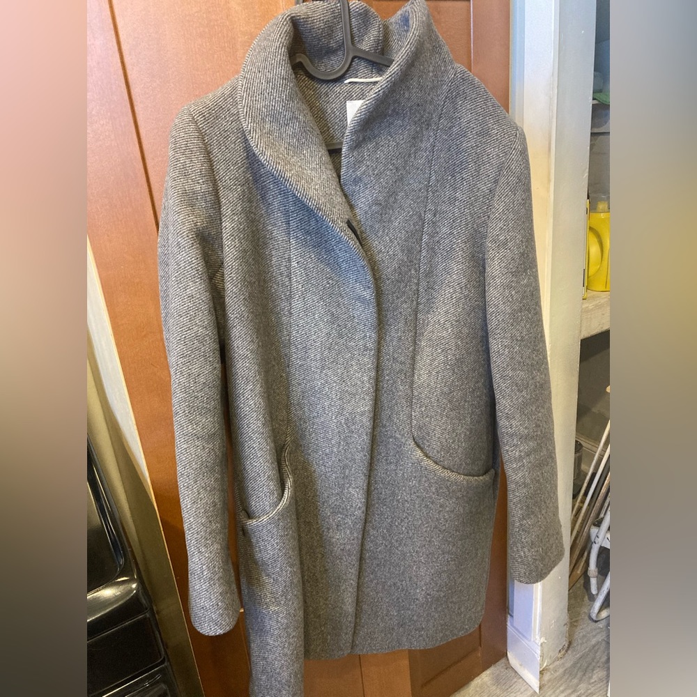 Arizia Cocoon Coat, Size L, Grey